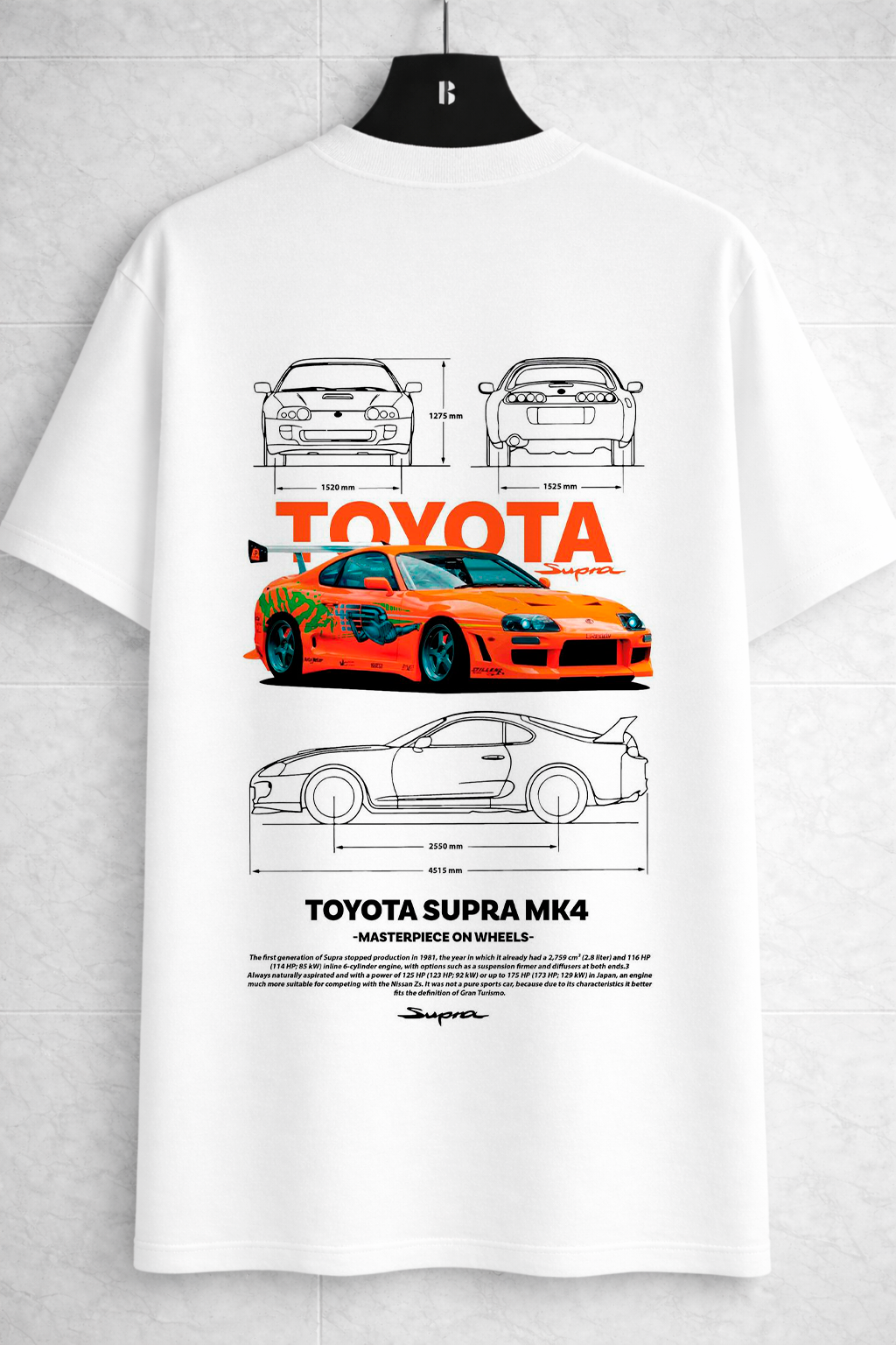 T-SHIRT  — Toyota Supra MK4