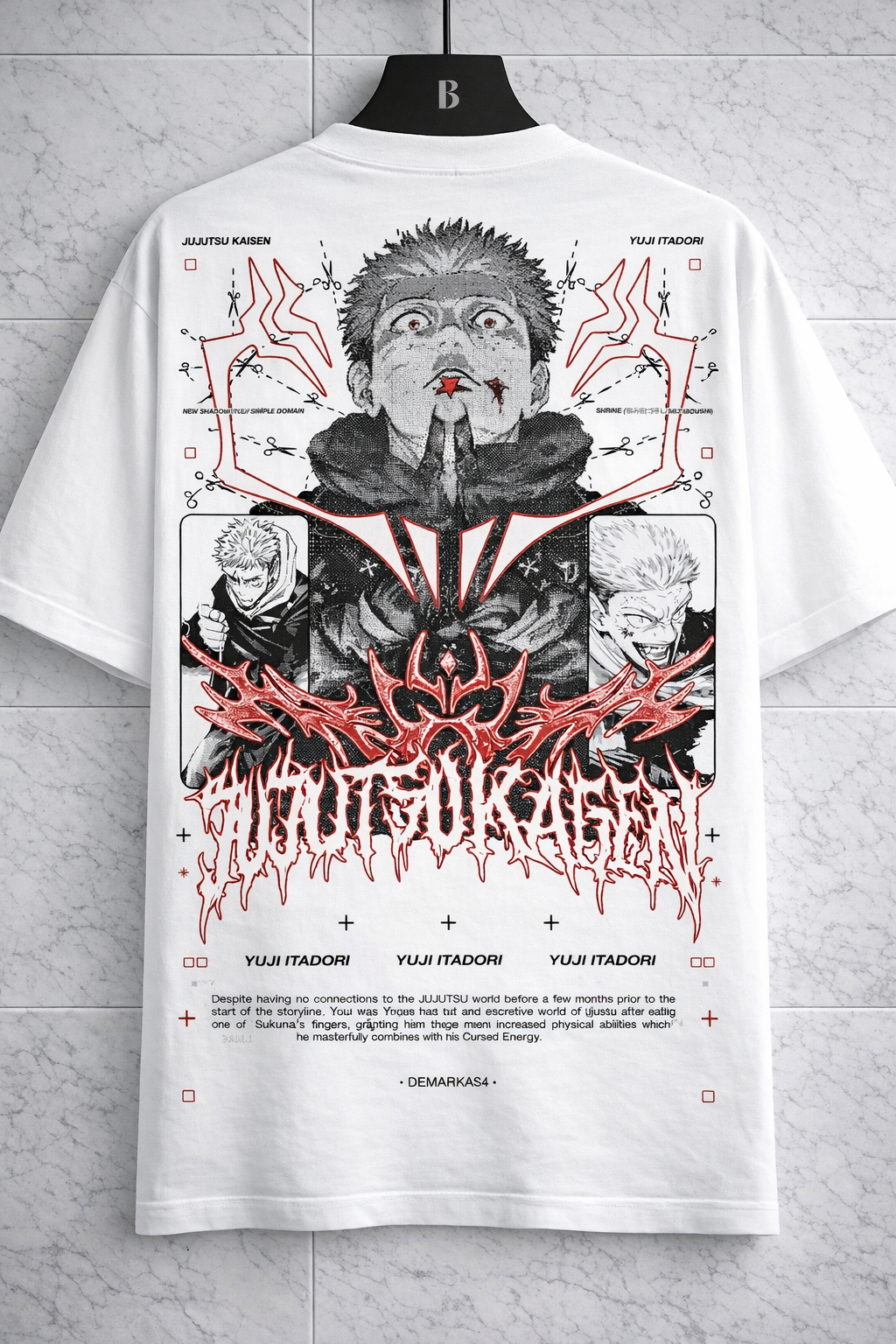 T-SHIRT YUJI ITADORI — Jujutsu Edition